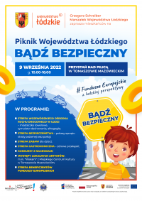 Zapraszamy na Piknik Województwa Łódzkiego „Bądź bezpieczny”